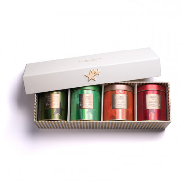 "Il était une fois Noël" gift set - Gif set with 4 tins