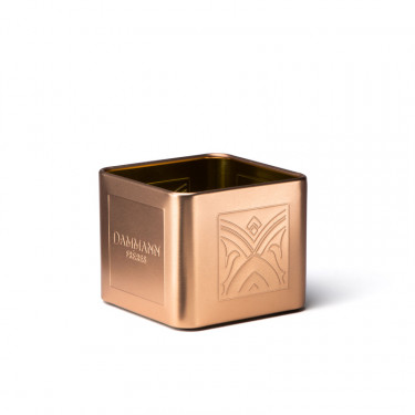 Tea bag tray, copper finish metal