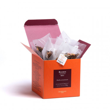 Rooibos Bali, box of 25 Cristal® sachets