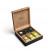 COFFRET "BIENVENUE"  Coffret en bois réunissant 42 sachets de 4 thés et 2 infusions
