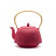 China cast iron teapot - Huashu 1,3 L - red