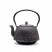 Théière Fonte de Chine - Huashu 1,3 L - noire/argent