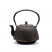 China cast iron teapot - Huashu 1,3 L - Black/gold