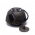 China cast iron teapot - Huashu 1,3 L - Black/gold