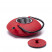 Chinese cast iron teapot - Fushe 1,1 L - red
