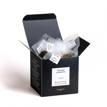 Genmaïcha, 25 sachets Cristal®