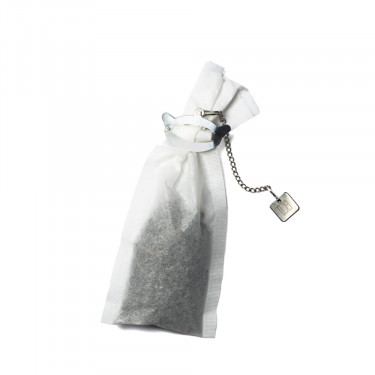 Box of 60 tea bags for teapot with filter clip