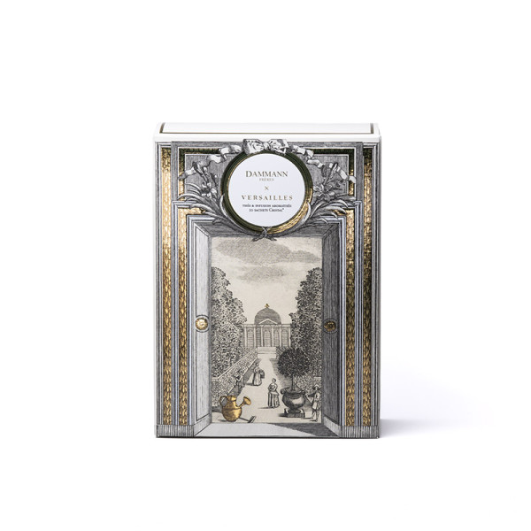 "Versailles" gift set - 20 sachets of flavored teas & flavored herbal tea