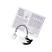 Pince pour filtre papier inox