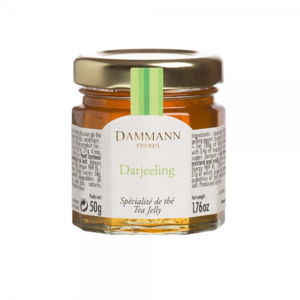 Darjeeling' tea jelly in mini jar Darjeeling' tea jelly in mini jar