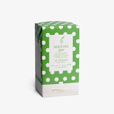 Étui 12 sticks matcha latte