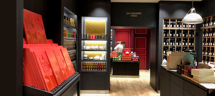 boutique de thé Dammann Frères à Clermont-Ferrand
